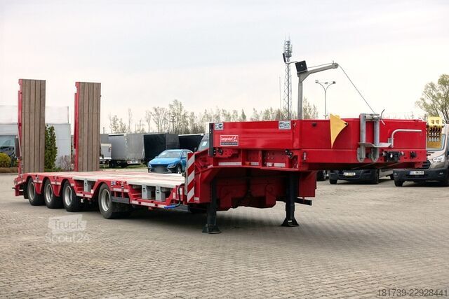 Alçak yataklı yarı römork LANGENDORF low-bed semi-trailer / 2024 / 46 t load