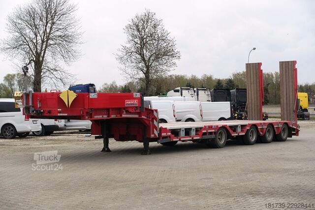 Alçak yataklı yarı römork LANGENDORF low-bed semi-trailer / 2024 / 46 t load