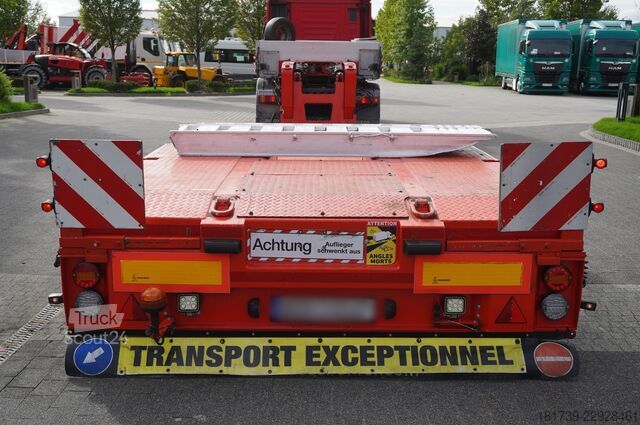 Nízka plošina Kässbohrer LB2 TIEF-BETT low loader semi-trailer /