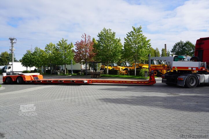 Nízka plošina Kässbohrer LB2 TIEF-BETT low loader semi-trailer /