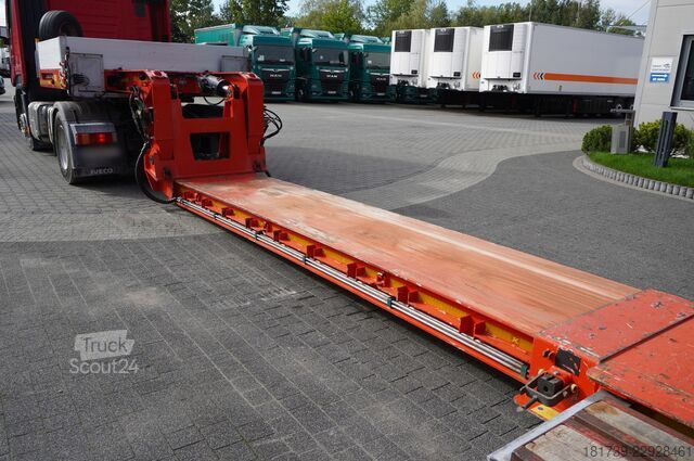 Nízka plošina Kässbohrer LB2 TIEF-BETT low loader semi-trailer /