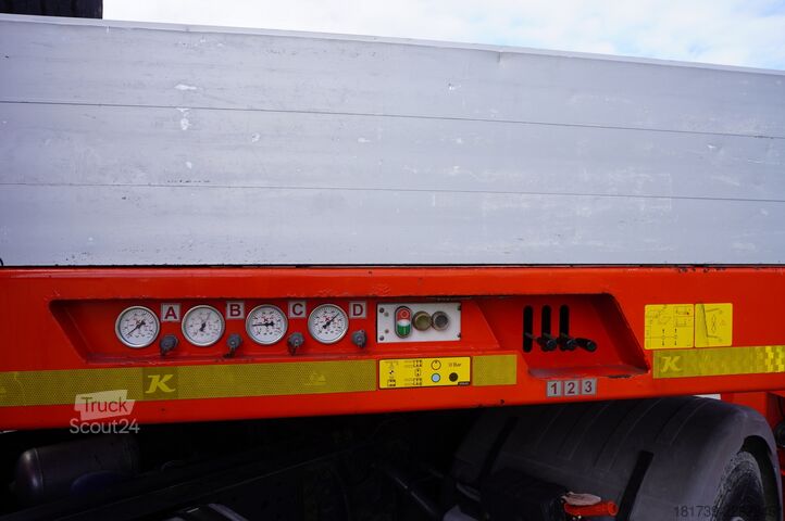Nízka plošina Kässbohrer LB2 TIEF-BETT low loader semi-trailer /