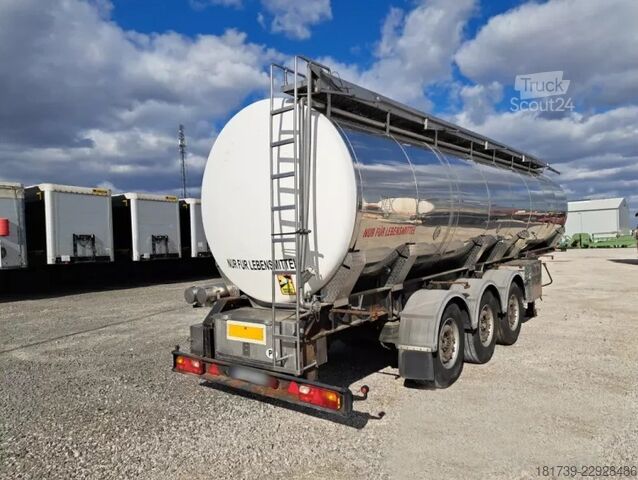Food tank semitrailer Bodex KIS 35.5T food tank semi-trailer