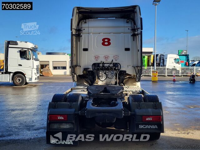 Standaard trekker Scania R520 4X2 Manual! Retarder Hydraulik Full-Air Alcoa