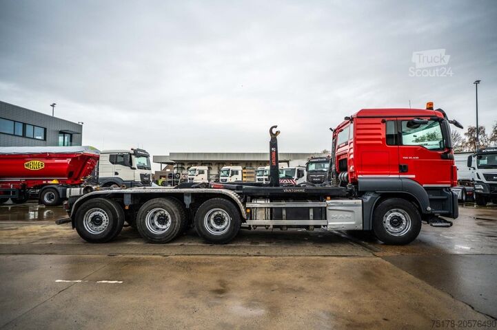 Sistema de braço de gancho MAN TGS 35.430 BL - HIAB
