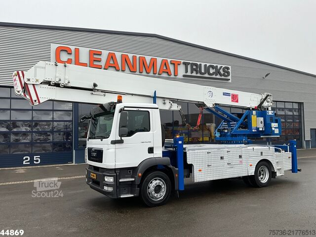 Krano sunkvežimis Man TGM 15.290 Klaas 35 meter Dachdecker Kran