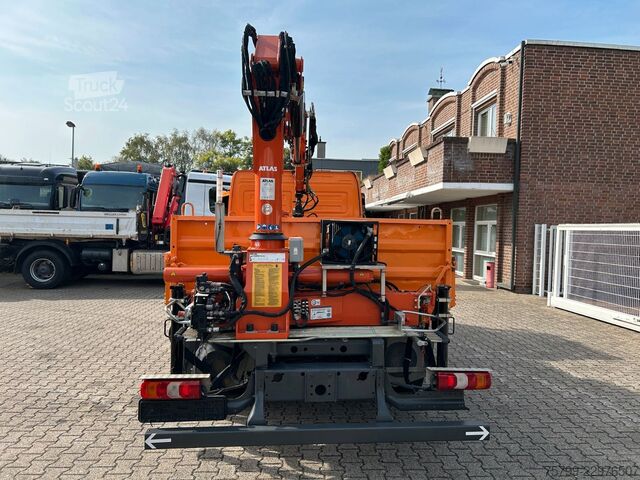 Üç yönlü damperli kamyonet MERCEDES-BENZ 821 Meiller 2Skipper+Atlas 65.4 Kran Bj.2025