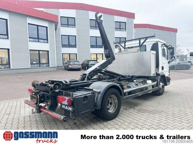 Kroklastbil MAN TGL 12.250 4x2 BL, Palfinger Abroller P 07-25MPA,