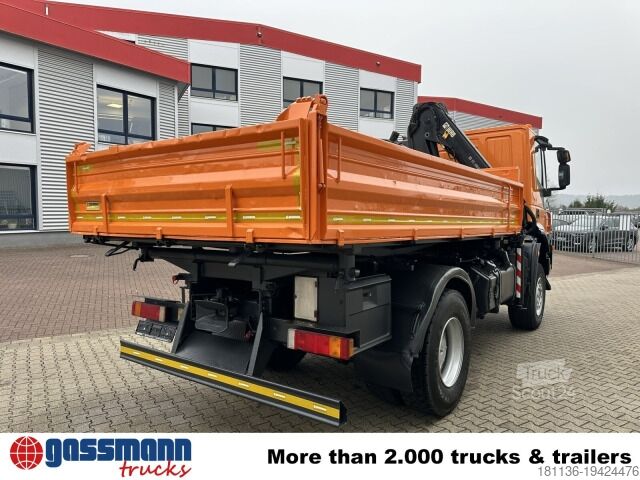 Sklápač Iveco Trakker AD190T36W 4x4, EEV, Kran Hiab 111BS-2