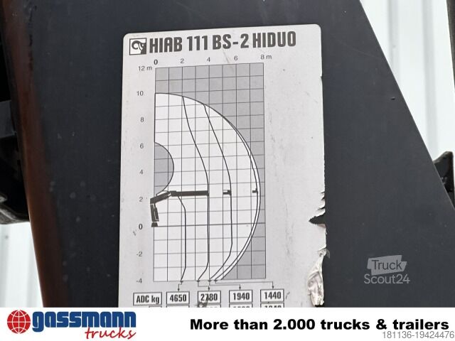 Sklápač Iveco Trakker AD190T36W 4x4, EEV, Kran Hiab 111BS-2