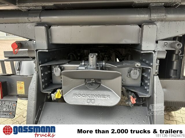 Sklápač Iveco Trakker AD190T36W 4x4, EEV, Kran Hiab 111BS-2