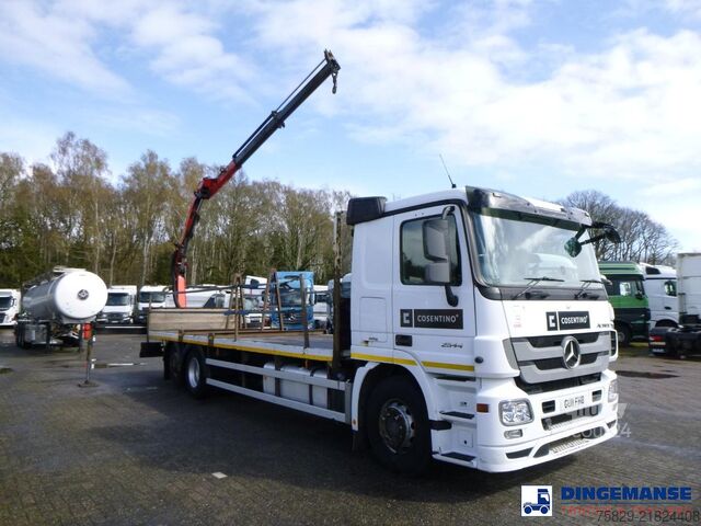 Darus teherautó Mercedes Actros 2544 6x2 RHD + Palfinger crane PK8501