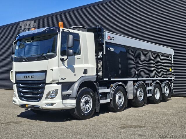 Damperli kamyon DAF CF 450 10x2 - 10x4 / FLIEGL DUWBAK / ASFALT