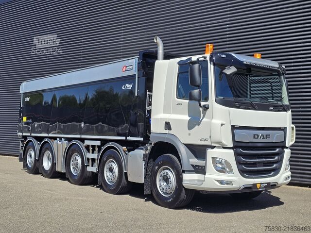 Damperli kamyon DAF CF 450 10x2 - 10x4 / FLIEGL DUWBAK / ASFALT
