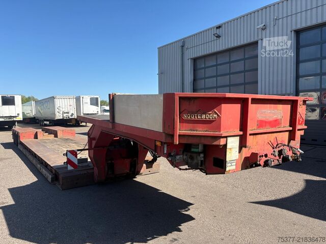 Нисък товарач Nooteboom Euro 71-03 3 axle extendable lowbed gooseneck