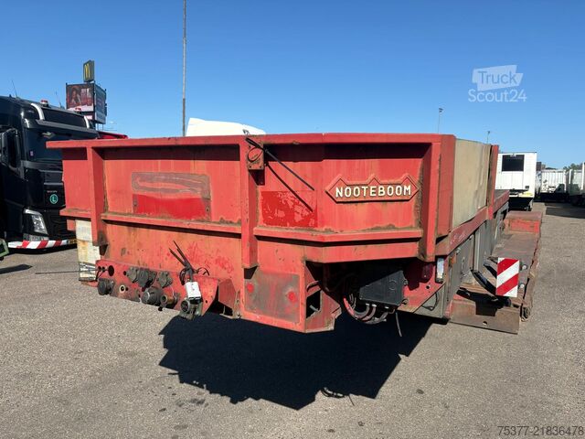 Нисък товарач Nooteboom Euro 71-03 3 axle extendable lowbed gooseneck