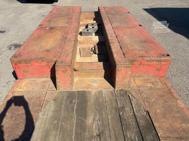 Нисък товарач Nooteboom Euro 71-03 3 axle extendable lowbed gooseneck