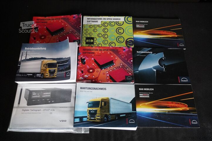 Sattelzugmaschine und Kippauflieger MAN TGX 18.510 4Ă—2 tractor unit / Sleeper ca