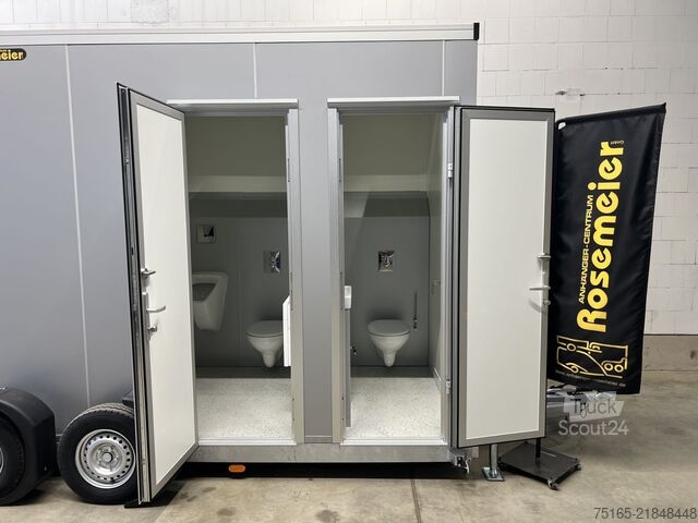 Wc-vaunu Rosemeier VE WC F 20.40 SP Behinderten Toilettenanhänger