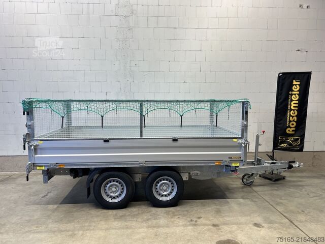 Skraldevogn Böckmann DK-AL 3218/35 P Gitter Dreiseitenkipper