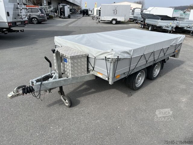 υψηλός φορτωτής Saris C2000 Flachplane Hochlader