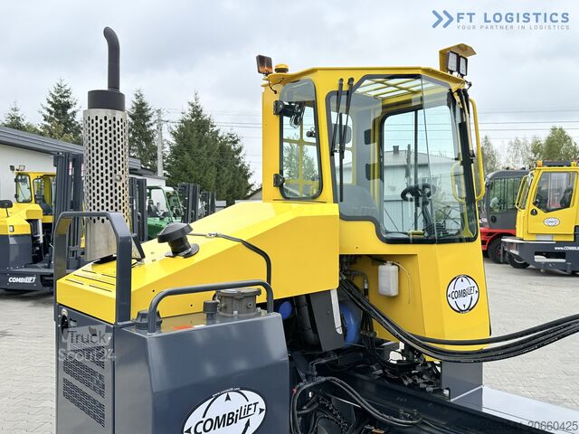 Dört yönlü forklift Combilift C4000 GAS DUPLEX 4600 FREE-LIFT CABIN