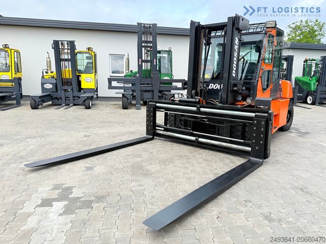 Dört tekerlekli forklift DOOSAN 70 / DUPLEX / FORK 2500MM / POSITIONER