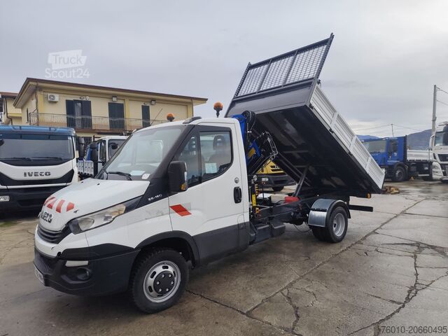 Kamyon üzerine monte vinçli panelvan Iveco Daily 35-150