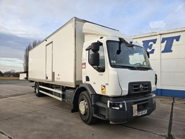 Camião caixa fechada RENAULT D19 WIDE 280 - E6 - BOITE MECANIQUE