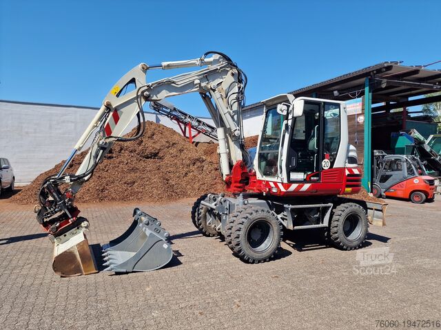 Мобильный экскаватор Takeuchi TB 295 W Tiltrotator 3 Löffel Klima ....