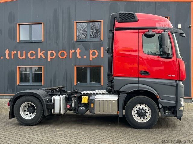 Standard dragbil MERCEDES-BENZ ACTROS 1846 4x4 HAD Eur 6 Kipphydraulik Retarder