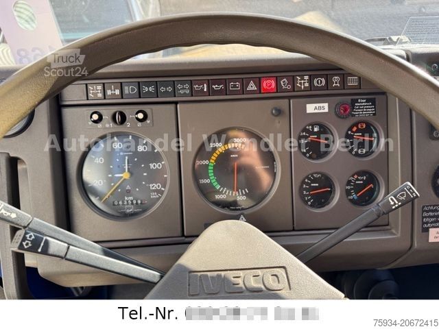 Dėžinis sunkvežimis IVECO 120-23 AW V8 4x4 Rotzler Winde TÜV neu H-Gutach