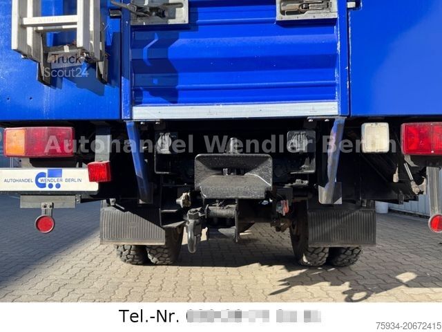 Dėžinis sunkvežimis IVECO 120-23 AW V8 4x4 Rotzler Winde TÜV neu H-Gutach