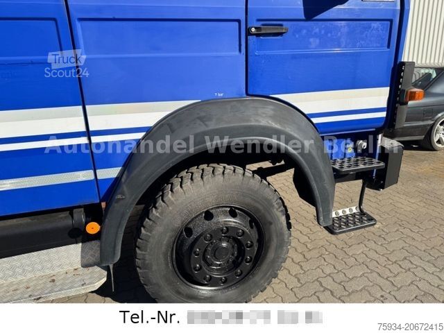 Dėžinis sunkvežimis IVECO 120-23 AW V8 4x4 Rotzler Winde TÜV neu H-Gutach
