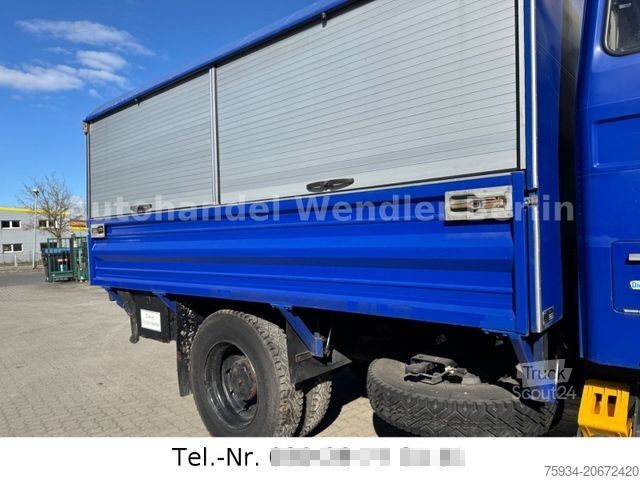 Dėžinis sunkvežimis IVECO 120-23 AW V8 4x4 Rotzler Winde TÜV neu H-Gutach