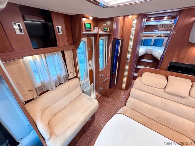 Ημιενσωματωμένο αυτοκινούμενο τροχόσπιτο LAIKA Kreos 5009 *Einzelbetten-Hubbett-2xKlima*