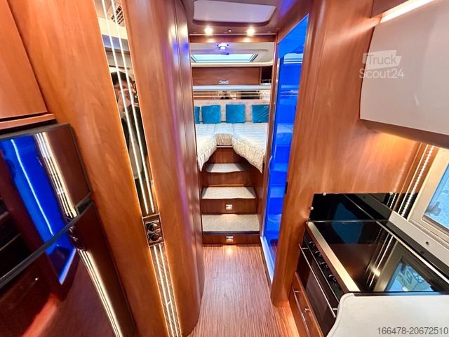 Ημιενσωματωμένο αυτοκινούμενο τροχόσπιτο LAIKA Kreos 5009 *Einzelbetten-Hubbett-2xKlima*