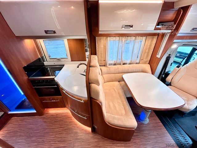 Ημιενσωματωμένο αυτοκινούμενο τροχόσπιτο LAIKA Kreos 5009 *Einzelbetten-Hubbett-2xKlima*