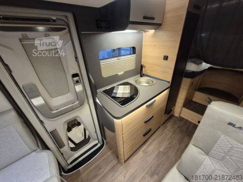 Halvintegreret autocamper Knaus L!VE WAVE 650 MEG Black Selection *TraumMobil*Automatik*Schwarz*