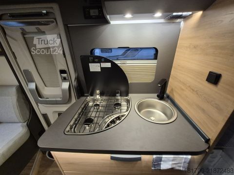 Halvintegreret autocamper Knaus L!VE WAVE 650 MEG Black Selection *TraumMobil*Automatik*Schwarz*