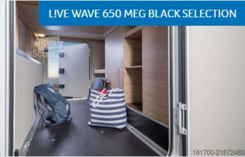 Halvintegreret autocamper Knaus L!VE WAVE 650 MEG Black Selection *TraumMobil*Automatik*Schwarz*