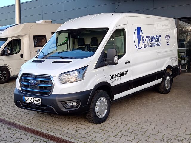 Dobozos furgon FORD E-TRANSIT 350 L3 H2 Kasten LKW Trend 198 KW
