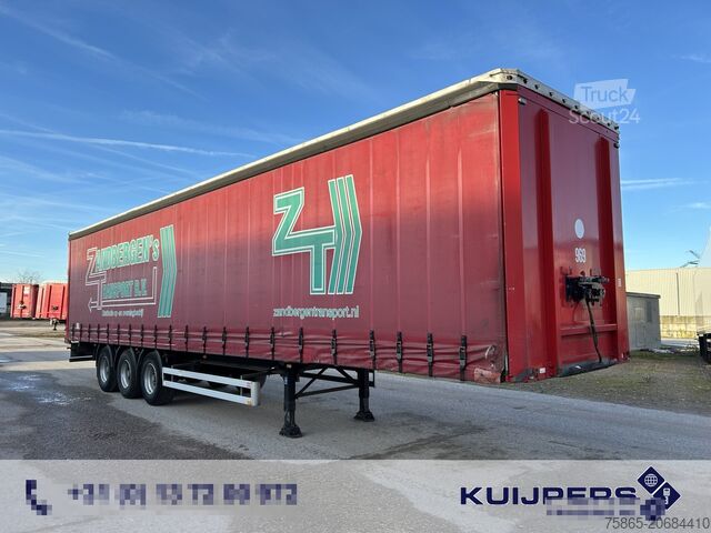 Schuifzeilen Pacton T3-011 / Curtainside Trailer / SAF Drum / APK T...