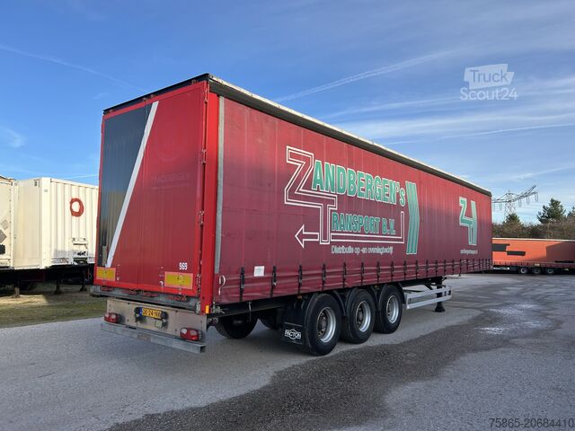 Schuifzeilen Pacton T3-011 / Curtainside Trailer / SAF Drum / APK T...