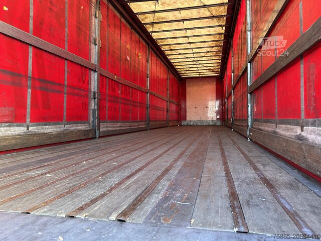 Schuifzeilen Pacton T3-011 / Curtainside Trailer / SAF Drum / APK T...