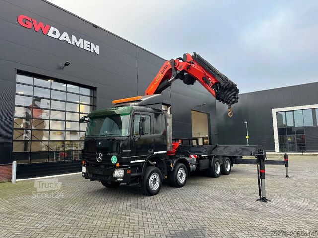 Autokrāna kravas automašīna Mercedes-Benz Actros 4144 8x4 Palfinger PK 85002 9x hydr winc...