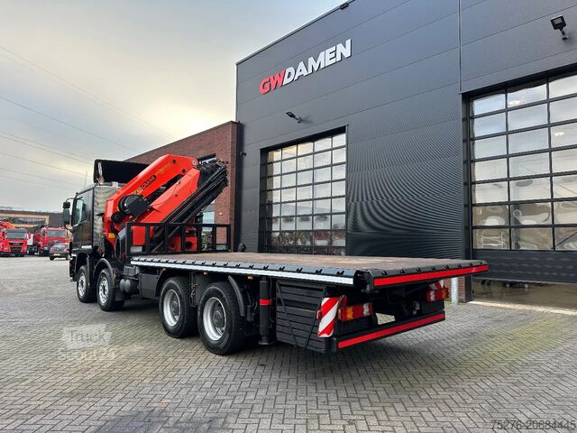 Autokrāna kravas automašīna Mercedes-Benz Actros 4144 8x4 Palfinger PK 85002 9x hydr winc...