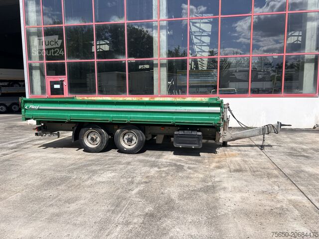 مقطورة قلابة TK Tandemkipper- Tieflader, wenig Benutzt