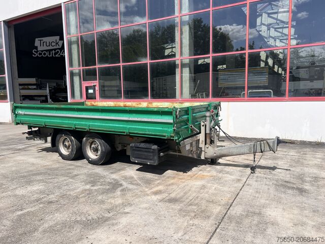 مقطورة قلابة TK Tandemkipper- Tieflader, wenig Benutzt