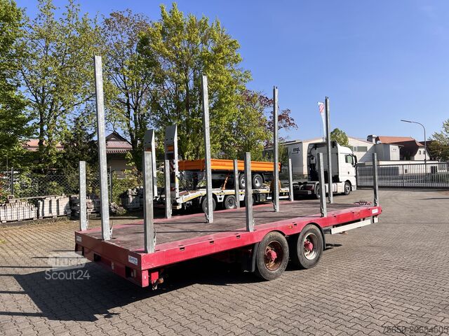 Åben trailer Auwaerter X-LTL110 Tandempritsche, ausziehbar